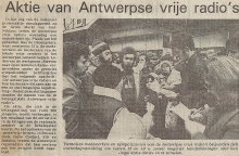 Artikel: Aktie van Antwerpse vrije radio's