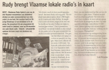 Artikel: Rudy Gybels brengt Vlaamse lokale radio's in kaart