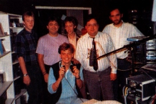 Radio X-tra FM, team in 1989