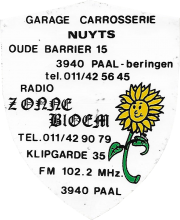 Radio Zonnebloem Paal